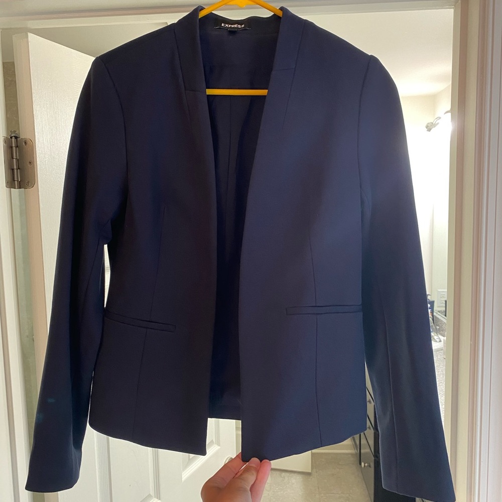 Express Navy Blue Blazer